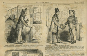 “Practical Experience of the Gift-Book Enterprises,” Harper’s Weekly, April 17, 1858. 